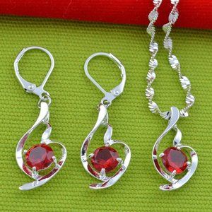 Fashion Apple-Shaped Jewelry Set